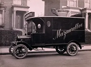 Early 20th Century Transport Prints: A Mazawattee Tea Van