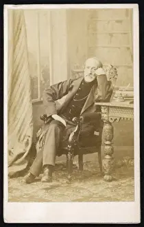 Giuseppe Mazzini Portrait Prints: Mazzini / Caldesi Cdv