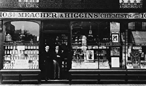 Meacher & Higgins, chemists, Crawford Street, London Meacher & Higgins, chemists, Crawford Street, London