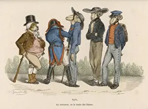 Measuring Applicants Print: A Steward Measures Goats
