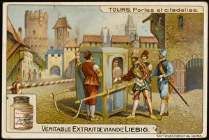 Medieval Defences Print - Town Towers