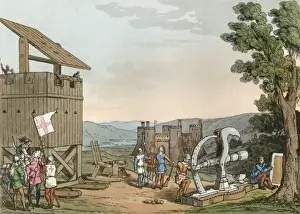 Medieval Siege Warfare Prints: Medieval Siege Weapons