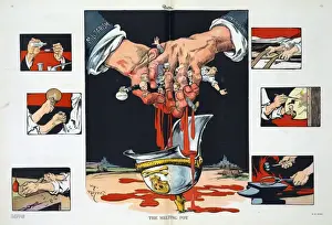 World War I Propaganda Prints: The melting pot