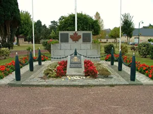 Memorial to the Regina Rifles, Bretteville, Normandy Memorial to the Regina Rifles, Bretteville, Normandy