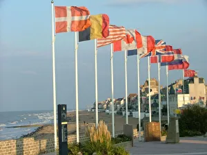 The Memorials area St Aubin, Juno Beach, Normandy The Memorials area St Aubin, Juno Beach, Normandy