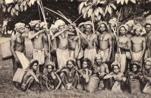Men of the Hill Tribes of Malabar, southern India Men of the Hill Tribes of Malabar, southern India