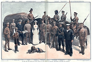 Men and women fighting for Great Britain in WWI Men and women fighting for Great Britain in WWI