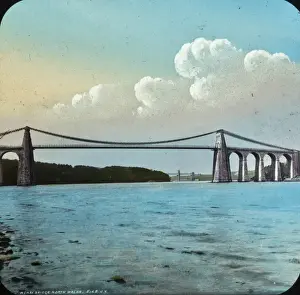 Menai Suspension Bridge Prints: Menai Bridge