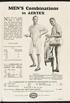 Vintage Menswear Prints: Mens Combinations