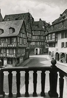 Merchants Street, Colmar, Alsace, France Merchants Street, Colmar, Alsace, France