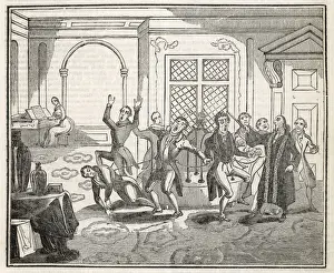 18th Century Satire Art Prints: Mesmer Satirised
