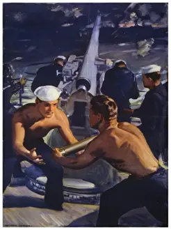 World War 2 Propaganda Posters Prints: A message from America