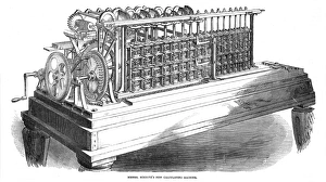 Messrs. Scheutzs New Calculating Machine Messrs. Scheutzs New Calculating Machine