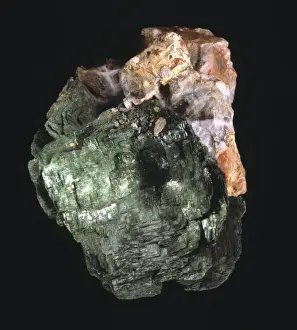 Metatorbernite Print: Old Gunnislake Mine Specimen