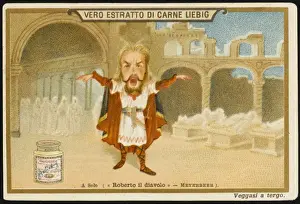 19th Century Opera Art Prints: Meyerbeer / Robert Solo