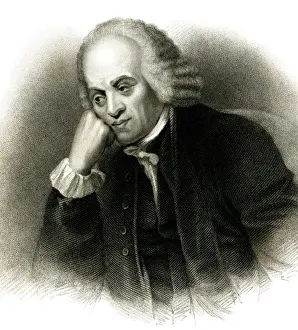 Michael Johnson Print: Father of Dr Samuel Johnson
