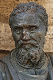 Michelangelo Buonarroti (1475-1564). Bust. Vatican Michelangelo Buonarroti (1475-1564). Bust. Vatican