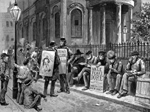 Strand London History Prints: A Mid-day rest