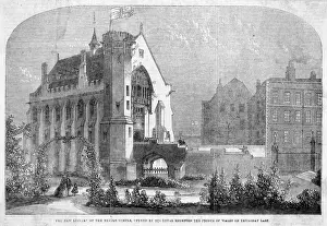 Prince Of Wales Opening Prints: Middle Temple Library