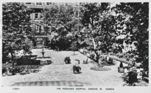 Middlesex Hospital Garden, Mortimer Street, London Middlesex Hospital Garden, Mortimer Street, London