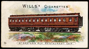 Midland Railway History Prints: Midland Rly Pullman Cch