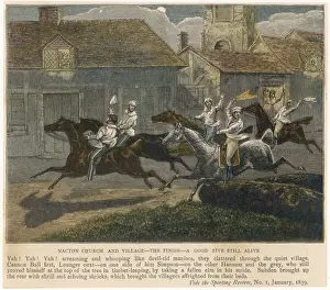 The Midnight Steeplechase Print