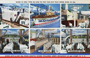 Mikes Ship-Ahoy Sea Food Grotto, New York, USA Mikes Ship-Ahoy Sea Food Grotto, New York, USA