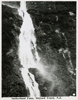 Milford Track, New Zealand -- Sutherland Falls Milford Track, New Zealand -- Sutherland Falls