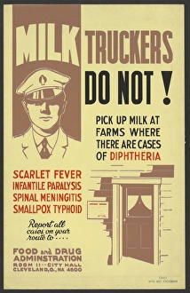 Milk truckers do not! pick up milk at farms where there are Milk truckers do not! pick up milk at farms where there are
