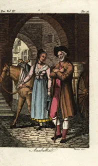 Milk-vendor anabaptists of Basel, Switzerland, 16th century Milk-vendor anabaptists of Basel, Switzerland, 16th century