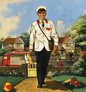The Milkman Print by Teddy Bear (1966)