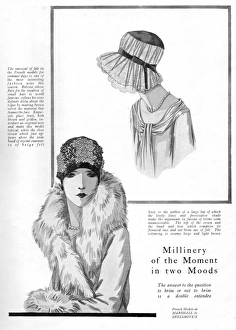 Millinery Moods, 1927 Millinery Moods, 1927