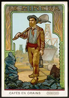 Mining Industry Images Prints: Miner (Series)