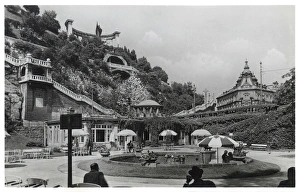 Mineral spa in Budapest, Hungary
