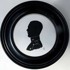 Miniature silhouette - Captain Alfred Arnold Ernest Gyde Miniature silhouette - Captain Alfred Arnold Ernest Gyde