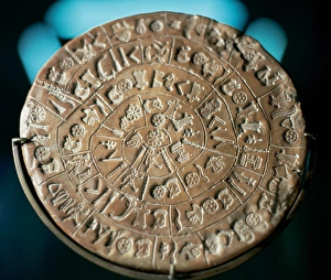 Minoan art. Crete. Phaistos Disc Minoan art. Crete. Phaistos Disc