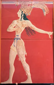 Minoan art. Crete. Prince of the Lilies Minoan art. Crete. Prince of the Lilies