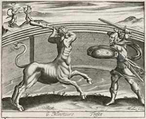 Mythical Creatures Artwork Prints: The Minotaur