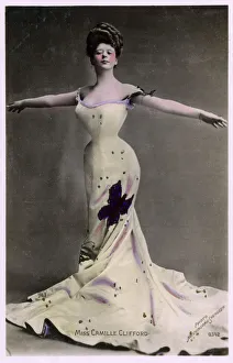 Miss Camille Clifford - Belgian-born stage actress Miss Camille Clifford - Belgian-born stage actress