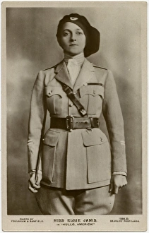 Miss Elsie Janis in Hullo America - Sweetheart of the AEF Miss Elsie Janis in Hullo America - Sweetheart of the AEF