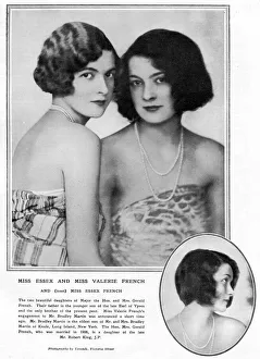Miss Essex and Valerie French, Madame Yevonde Miss Essex and Valerie French, Madame Yevonde
