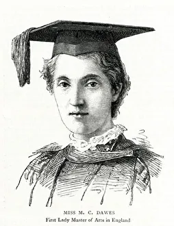 Miss M C Dawes, Master of Arts, August 1884 Miss M C Dawes, Master of Arts, August 1884