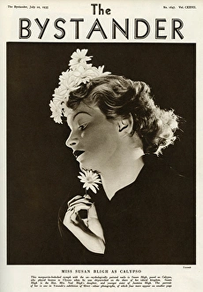 Miss Susan Bligh as Calypso, by Madame Yevonde Miss Susan Bligh as Calypso, by Madame Yevonde