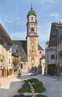 Mittenwald Bavaria Germany Prints: Mittenwald, Germany