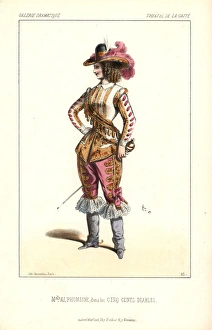 Mlle Alphonsine in male drag as the Princess Mlle Alphonsine in male drag as the Princess