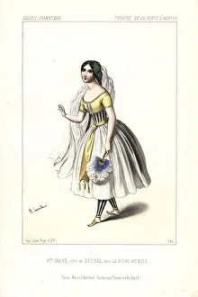 Mlle. Angelina Grave as Desiree in the Cogniard Mlle. Angelina Grave as Desiree in the Cogniard