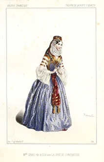 Mlle. Angelina Grave as Lea in La Juive de Constantine, 1846 Mlle. Angelina Grave as Lea in La Juive de Constantine, 1846