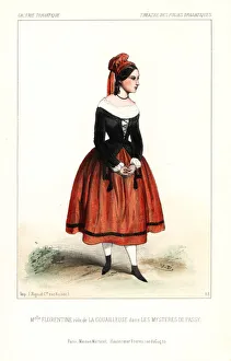 Mlle. Florentine as La Gouailleuse in Les Mlle. Florentine as La Gouailleuse in Les