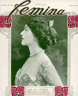 Italian Opera Singer Prints: Mlle Lina Cavalieri