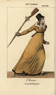 Mlle. Louise Perrin as Elvina in Le Petit Dragon Mlle. Louise Perrin as Elvina in Le Petit Dragon